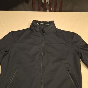 Zara Men's Black Bomber Jacket